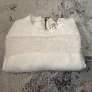 Hippie Rose Cream Knit Sweater